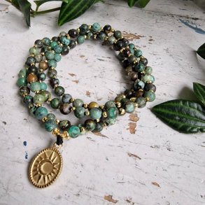 Afrikansk turkis sol og mne luksus boheme mala