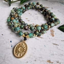 Afrikansk turkis sol og mne luksus boheme mala