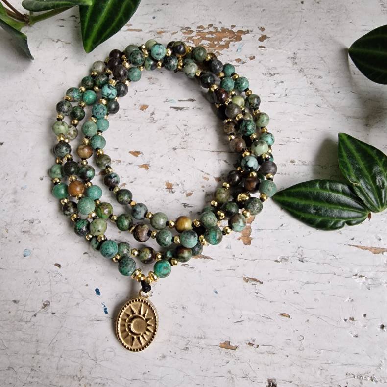 Afrikansk turkis sol og mne luksus boheme mala