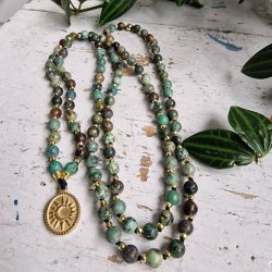 Afrikansk turkis sol og mne luksus boheme mala