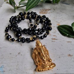 Black ganesha luksus boheme mala