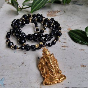 Black ganesha luksus boheme mala
