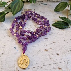 Amatyst sol og mne luksus boheme mala