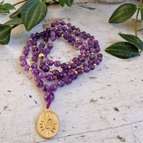 Amatyst sol og mne luksus boheme mala