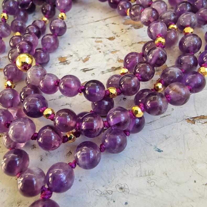 Amatyst sol og mne luksus boheme mala