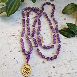 Amatyst sol og mne luksus boheme mala