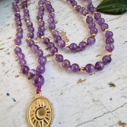 Amatyst sol og mne luksus boheme mala