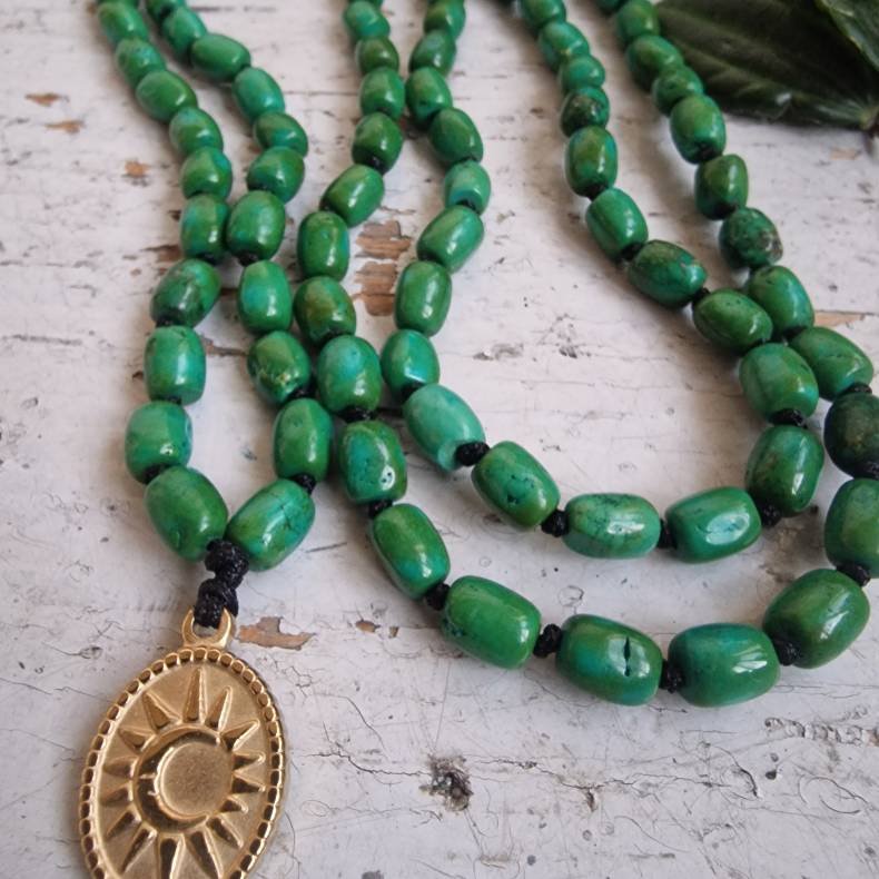 Chrysocolla sol og mne luksus boheme mala