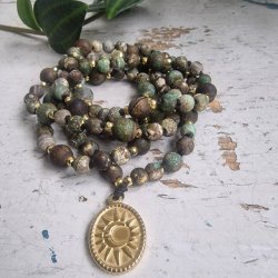 Agate nature sol og mne luksus boheme mala