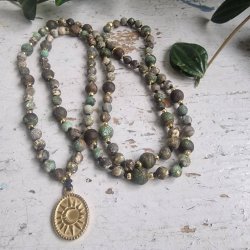 Agate nature sol og mne luksus boheme mala