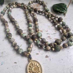 Agate nature sol og mne luksus boheme mala