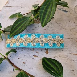 Turkis hrpynt med 10 cm spnde No.110