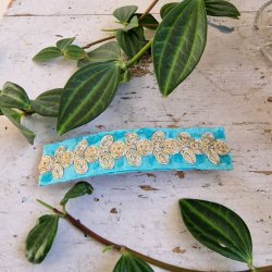 Turkis hrpynt med 10 cm spnde No.110