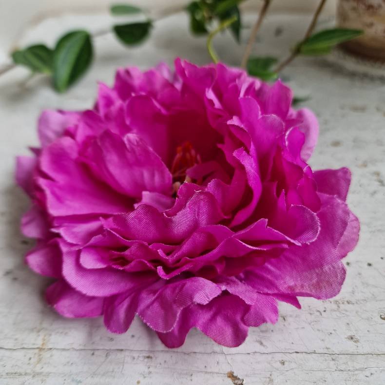 Lilla pon blomster pynt S