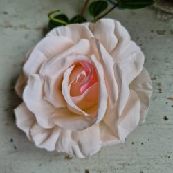Sart rosa rose blomster clips M