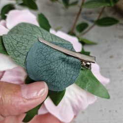 Lyserd rose blomster pynt M