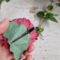 Mrkerd hjt rosenhoved blomster pynt S