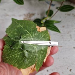 Kaffelatte hjt rosenhoved blomster pynt S