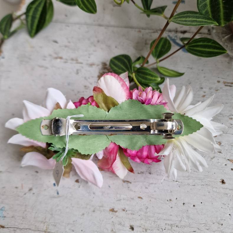 Rosa og pink blomster mix hrspnde 10 cm No. 38