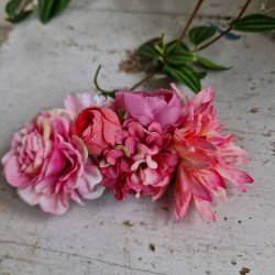 Pink blomster mix hrspnde 10 cm NO. 21