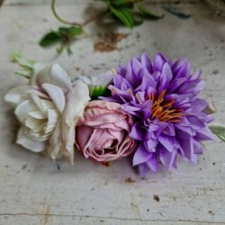 Lilla blomster mix hrspnde 10 cm NO: 8