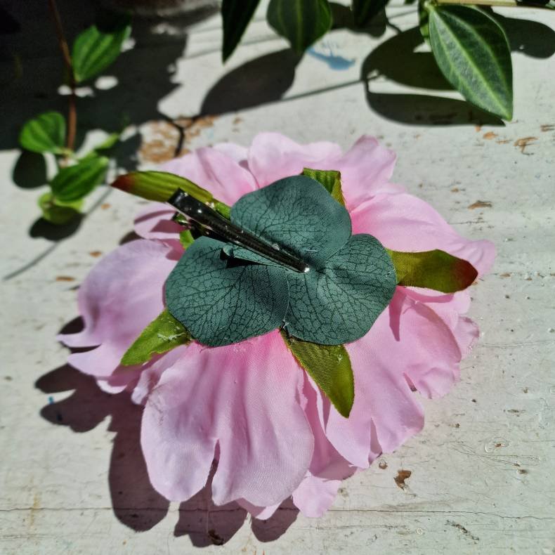 Lyserd pon blomster pynt S