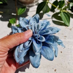 Bl georgine blomster pynt S