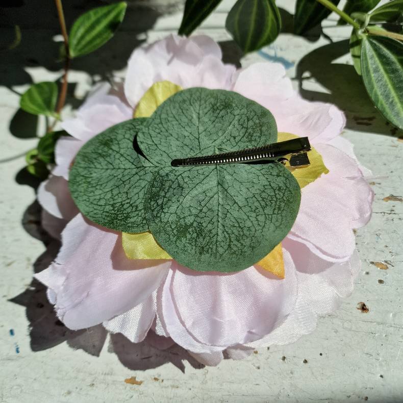 Rosa Sart fyldig pon blomster pynt S