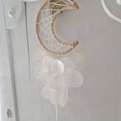 Drmmefanger Mne medium med skaller og vindspils effekt