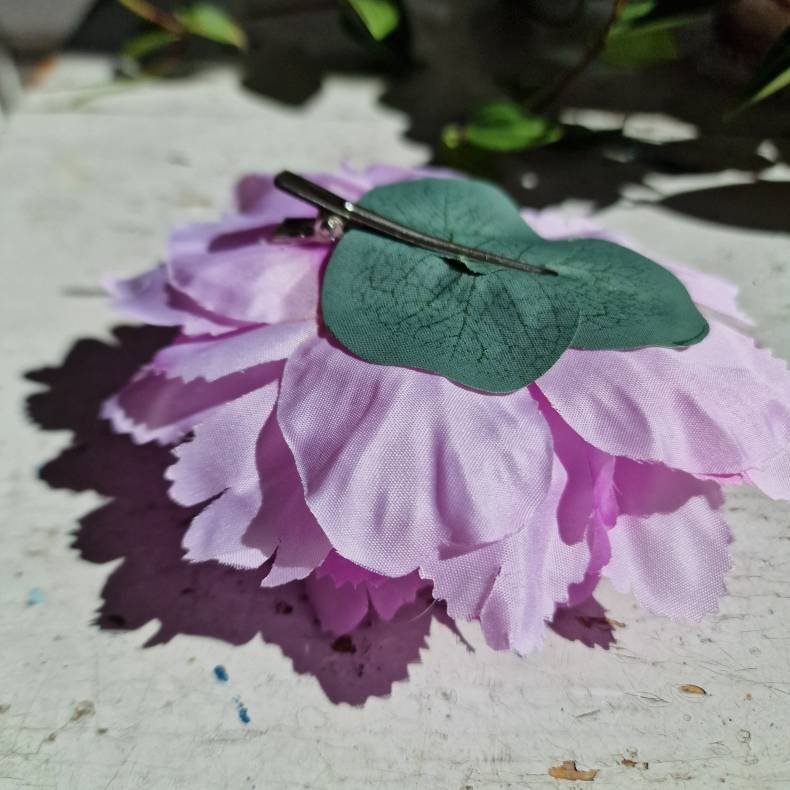 Lys lilla peony blomster pynt S