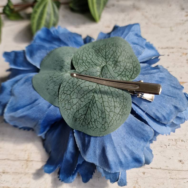 Bl peony blomster pynt S