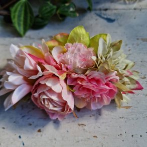 Rosa blomster mix hrspnde 10 cm NO: 15