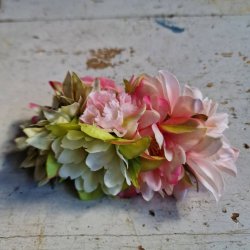 Rosa blomster mix hrspnde 10 cm NO: 15