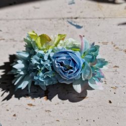 Bl/grn blomster mix hrspnde 10 cm NO: 12