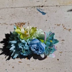 Bl/grn blomster mix hrspnde 10 cm NO: 12