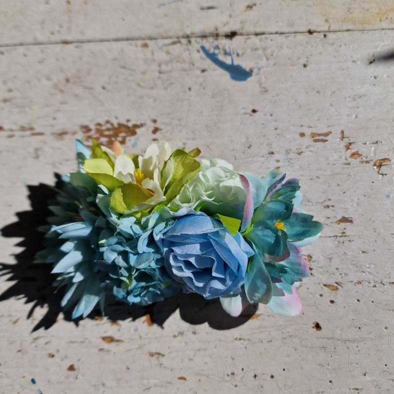 Bl/grn blomster mix hrspnde 10 cm NO: 12