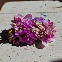 Lilla blomster mix hrspnde 10 cm NO: 27