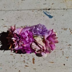 Lilla blomster mix hrspnde 10 cm NO: 27