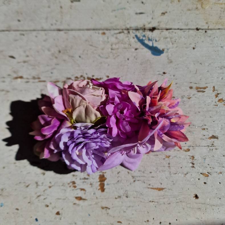 Lilla blomster mix hrspnde 10 cm NO: 27