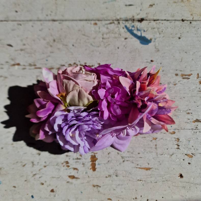 Lilla blomster mix hrspnde 10 cm NO: 27