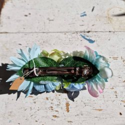 Bl og grnne blomster mix hrspnde 10 cm NO: 14