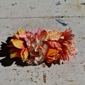 Orange blomster mix hrspnde 10 cm NO: 29