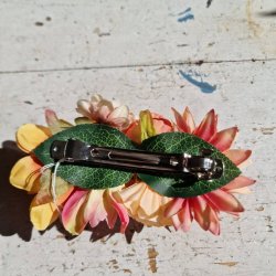 Orange blomster mix hrspnde 10 cm NO: 29