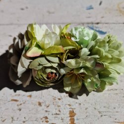 Grnne blomster mix hrspnde 10 cm NO: 7