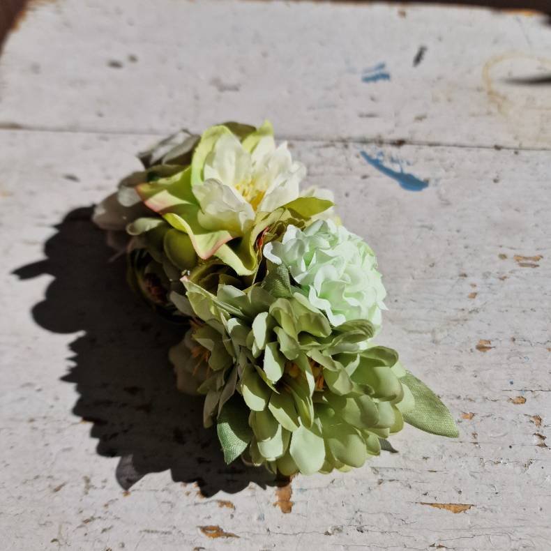 Grnne blomster mix hrspnde 10 cm NO: 7