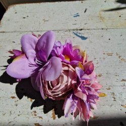 Lilla blomster mix hrspnde 10 cm NO: 23