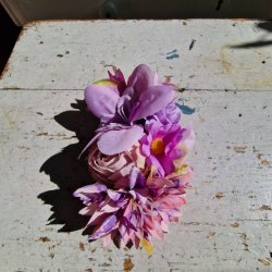 Lilla blomster mix hrspnde 10 cm NO: 23