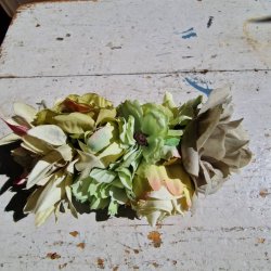 Grn blomster mix hrspnde 10 cm NO: 26