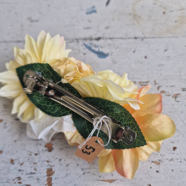 Gult blomster mix 10 cm hrspnde NO. 53