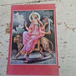 Goddess Durga postkort
